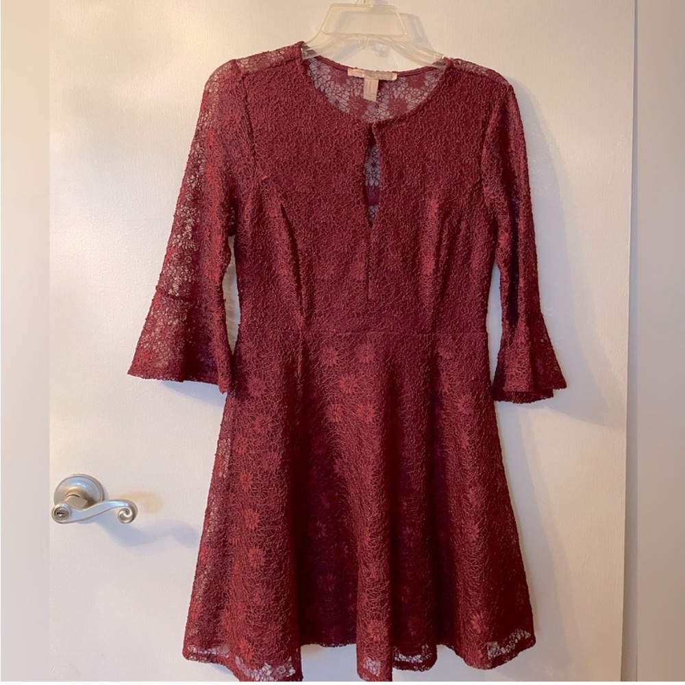 Forever 21 Lacey Mini Dress - Size M
